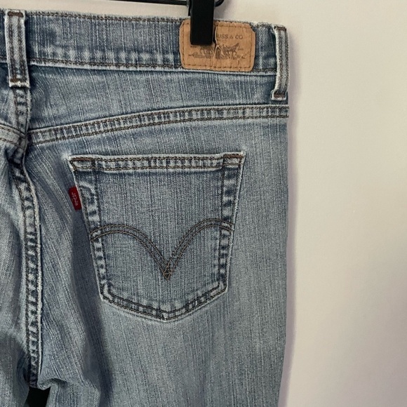Levi's 515 Light Wash Bootcut Jeans Size 10 Long - Picture 7 of 11